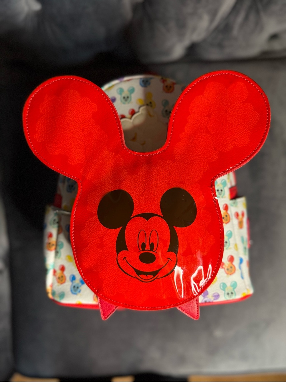 Loungefly Disney Parks Mickey Balloon Popcorn mini backpack (desired collectible - Picture 9 of 13